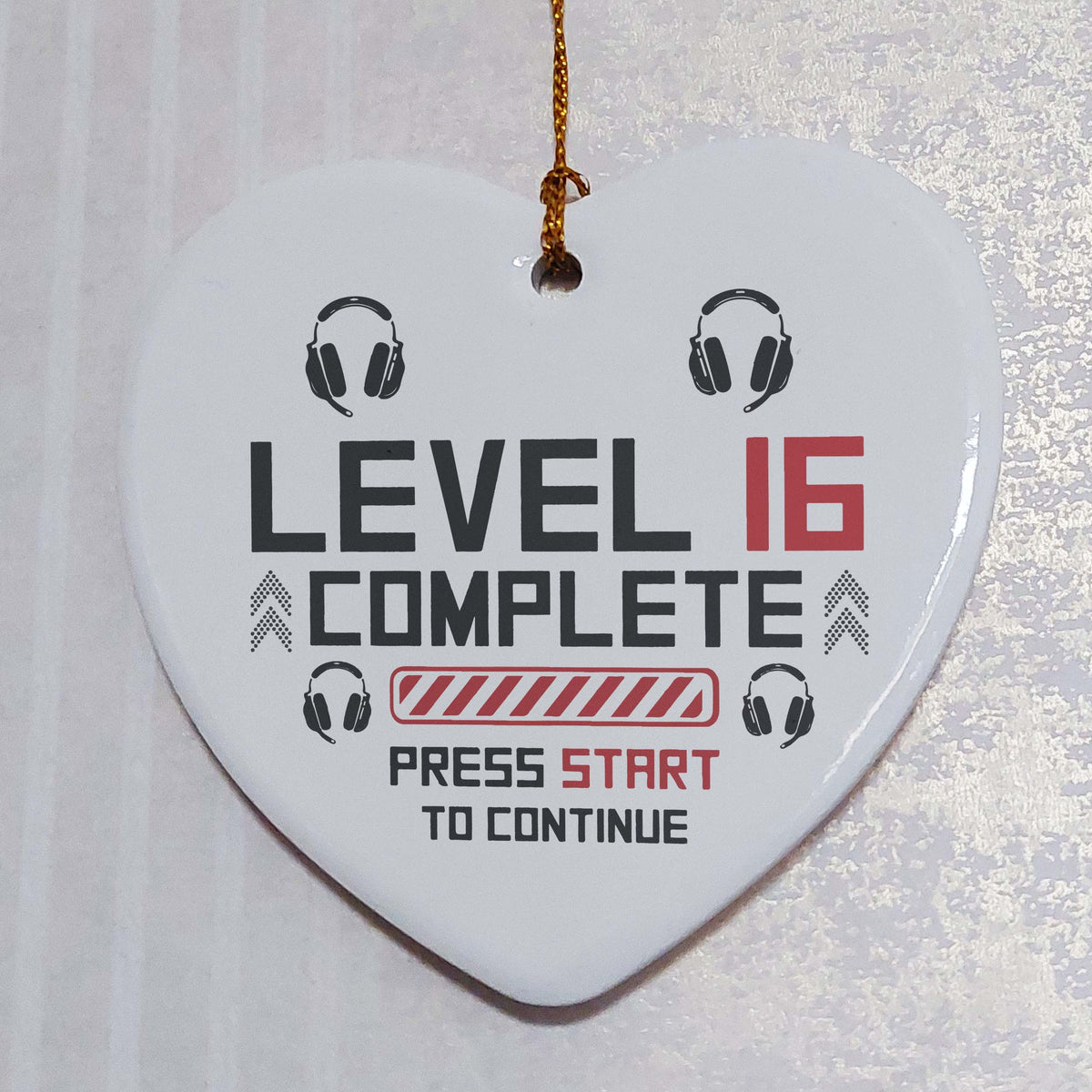 Level 16 Complete Ceramic Heart