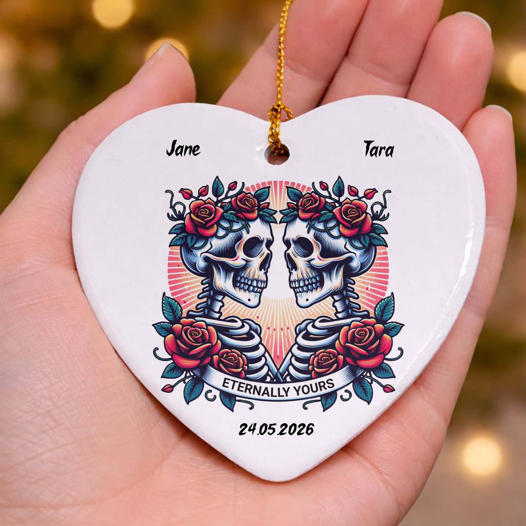 Eternally Yours Ceramic Heart