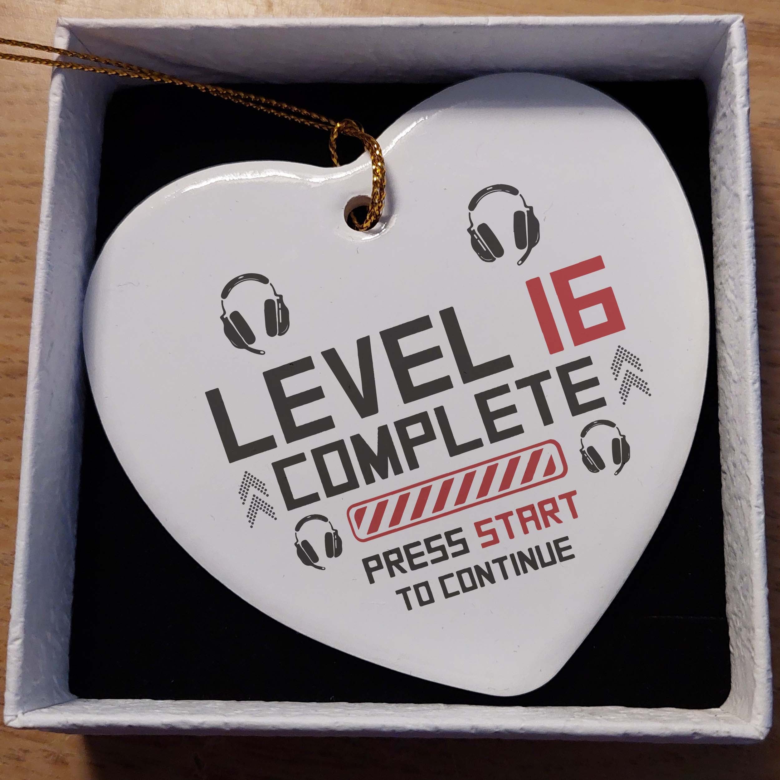 Level 16 Complete Ceramic Heart