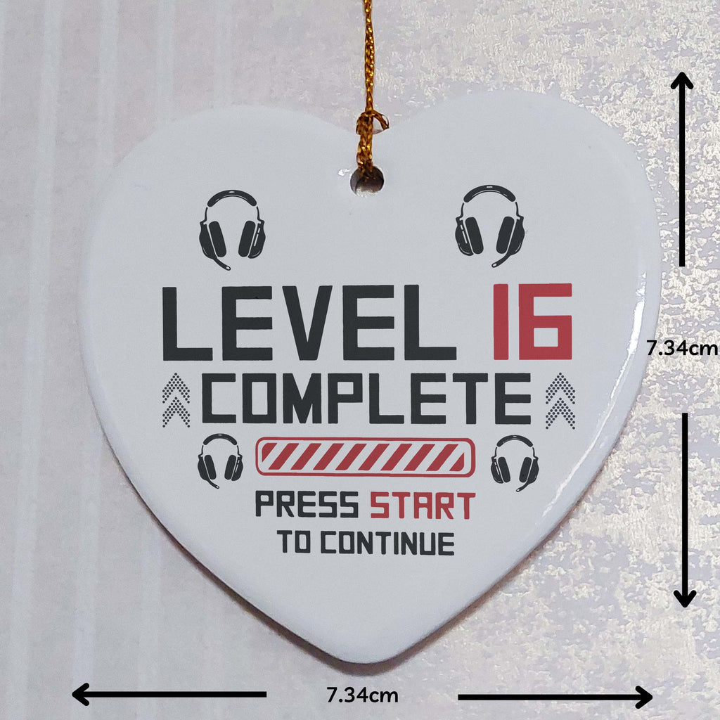 Level 16 Complete Ceramic Heart