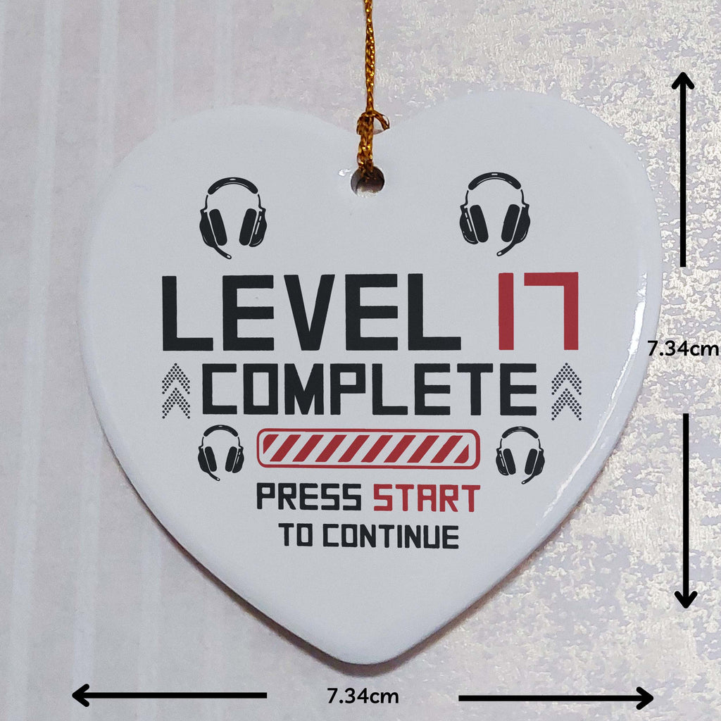Level 17 Complete Ceramic Heart