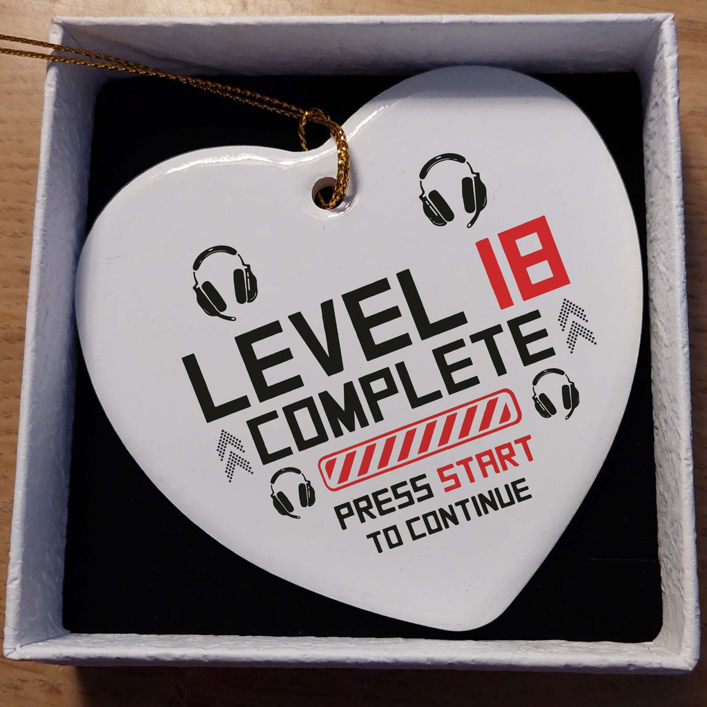 Level 18 Complete Ceramic Heart