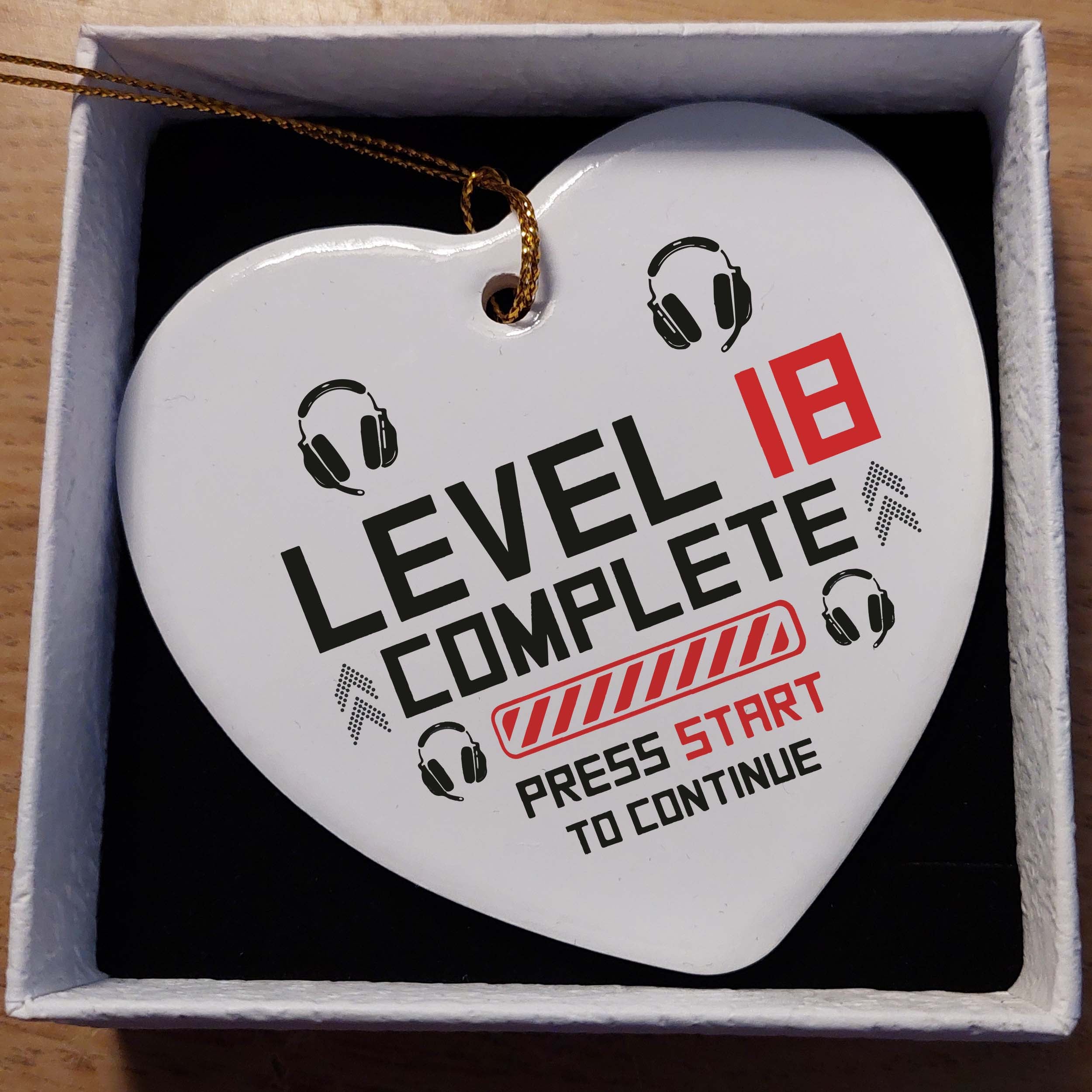 Level 18 Complete Ceramic Heart