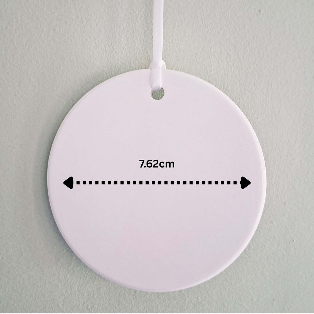 Personalised Camping & Hiking Ceramic Ornament