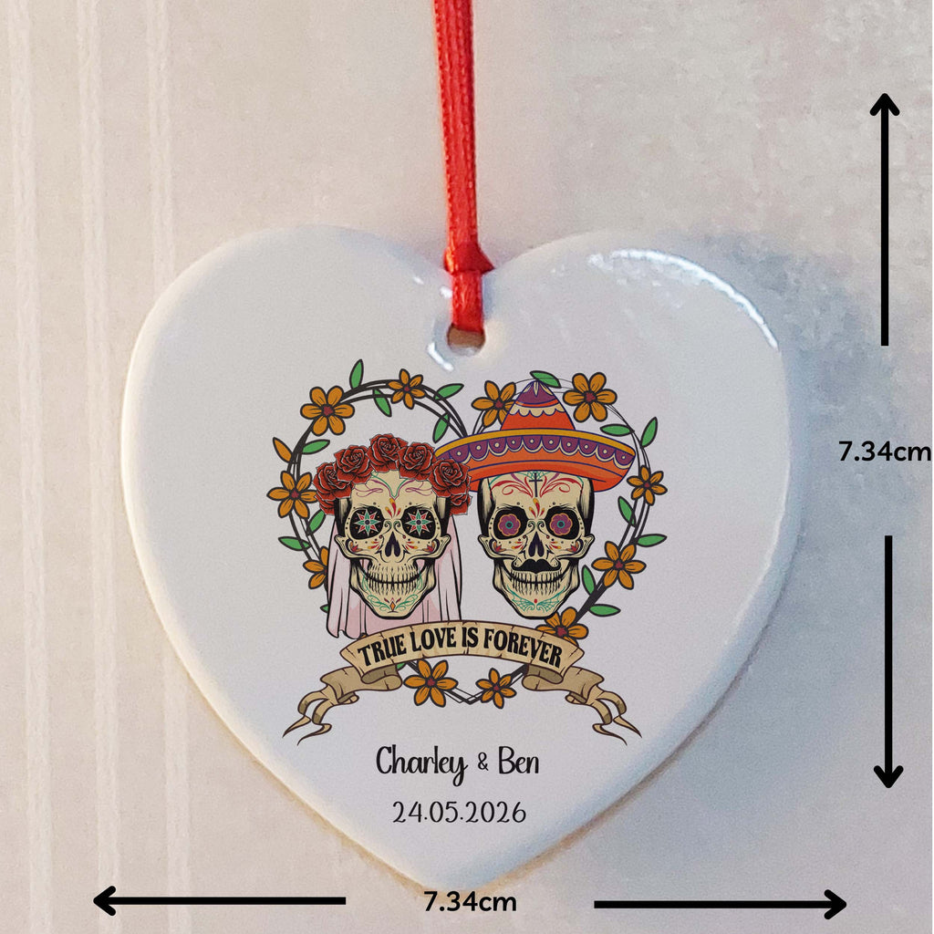 True Love Is Forever Ceramic Heart