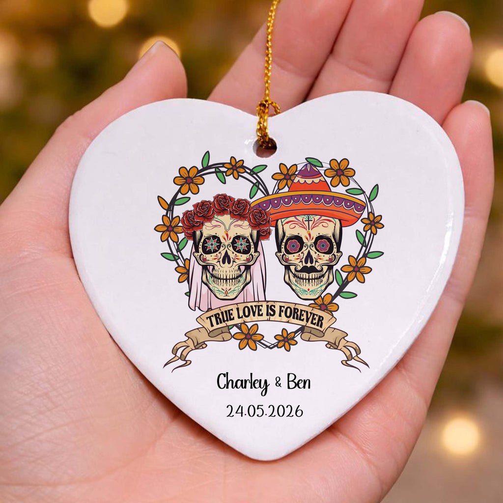 True Love Is Forever Ceramic Heart