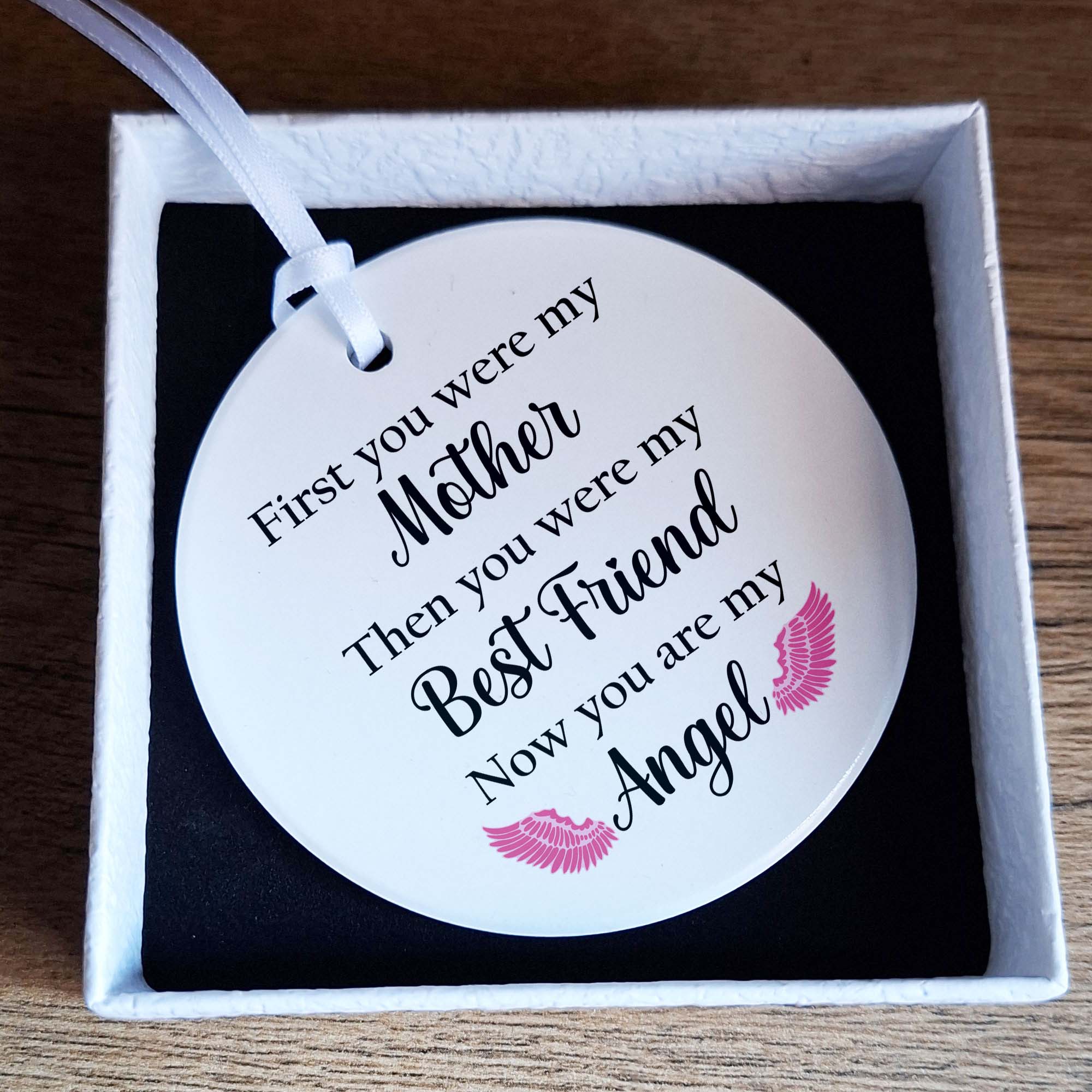 First You Were My Mother Memorial Ceramic Ornament