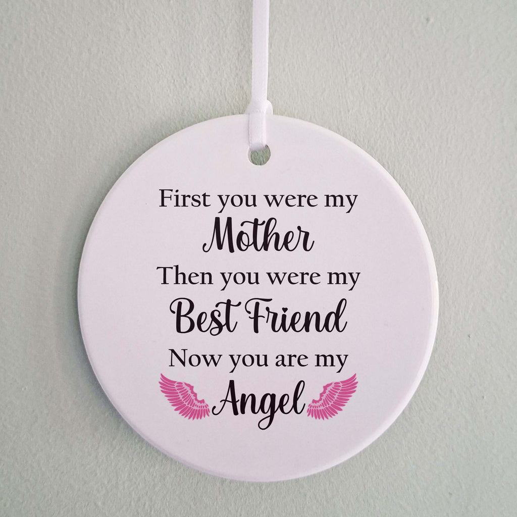 First You Were My Mother Memorial Ceramic Ornament